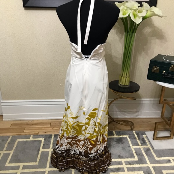 Anthropologie Monsoon Herald Ruffle Hem Dress - Picture 4 of 6